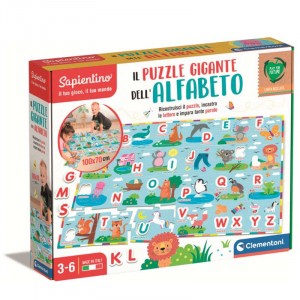 FLOOR PUZZLE ALFABETO CLEMENTONI