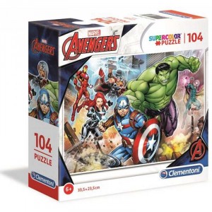 PUZZLE 104 PEZZI AVENGERS CLEMENTONI