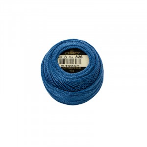 PERLE' COTON 80 MT TITOLO 8 1 GOMITOLO COLORE 826
