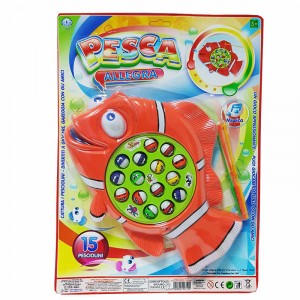 BLISTER B/O PESCA PESCE 15 PESCIOLI
