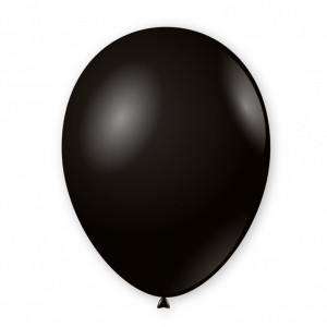 PALLONCINI PASTELLO 13'' 33 CM 15 NERO 100 PZ