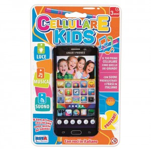 CELLULARE KIDS LUCI SUONI 2 COLORI ASS. BLISTER