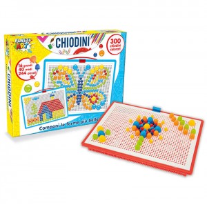 CHIODINI COLORATI 300 PZ PICCOLI E