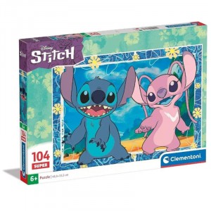 PUZZLE 104 SUPER DISNEY STITCH CLEMENTONI