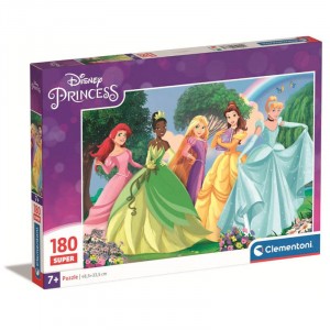 PUZZLE 180 SUPER PRINCESS CLEMENTONI