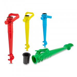 PICCHETTO A VITE PER OMBRELLONE PLASTICA 40 CM