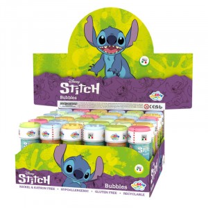 BOLLE GIOCO STITCH 60ML ESPOSITORE 36 PZ