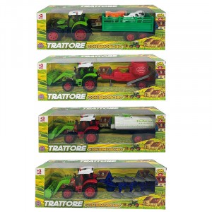 TRATTORE CON RIMORCHIO