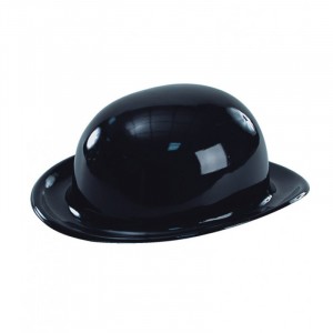 BOMBETTA NERA IN PLASTICA (TG.58) CON CARTELLINO/ETICHETTA