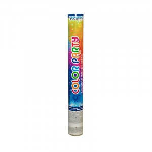 TUBO SPARACORIANDOLI 40 CM MULTICOLORE
