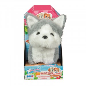 CUCCIOLI PELUCHES LOVING PETS 3 ASS. BATTERIA