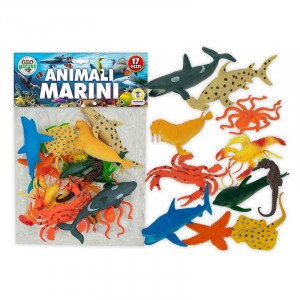 ANIMALI MARINI 17 PZ