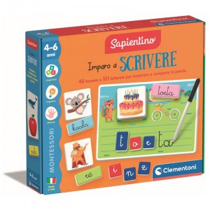 MONTESSORI IMPARO A SCRIVERE CLEMENTONI