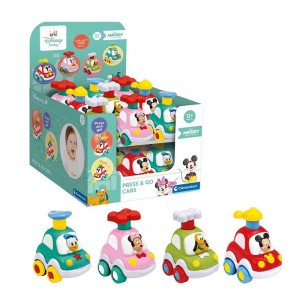 DISNEY BABY MACCHININE  PRESS & GO CLEMENTONI