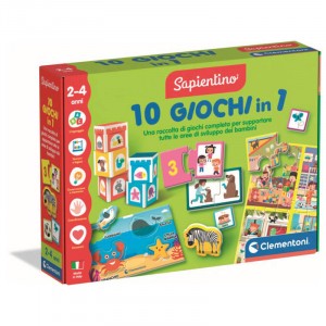 10 GIOCHI IN 1 CLEMENTONI