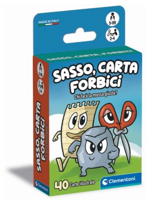 CARTE SASSO, CARTA, FORBICE CLEMENTONI