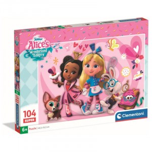 PUZZLE 104 SUPER ALICE CLEMENTONI