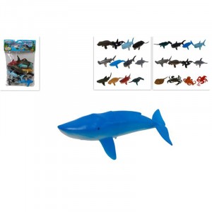 ANIMALI ACQUATICI SET 12 PZ 2 ASS