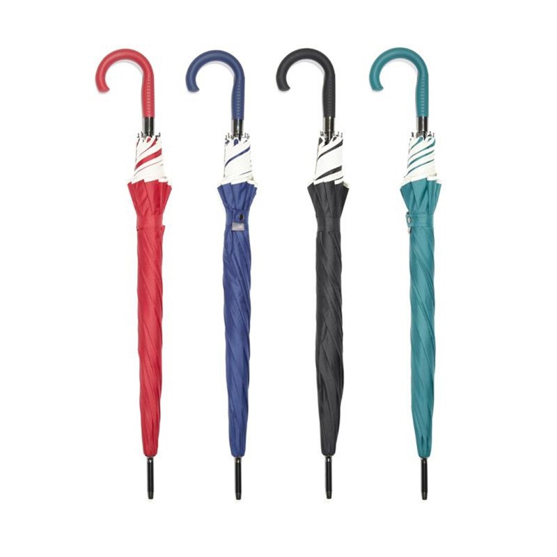 OMBRELLO GOLF AUTOMATICO ASTE E TELAIO IN FIBRA TESSUTO PONGEE