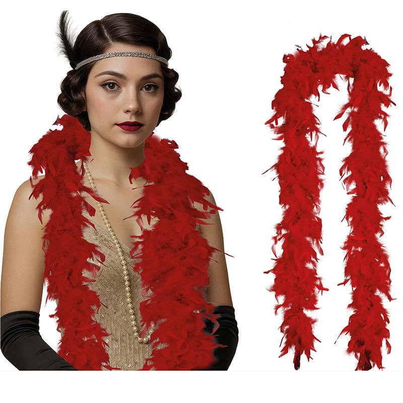 BOA PIUME ROSSE 80 GR