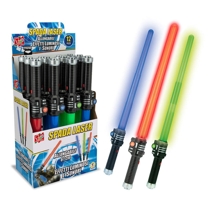 SPADA LASER ALLUNGABILE 3 COL. ASS 61 CM