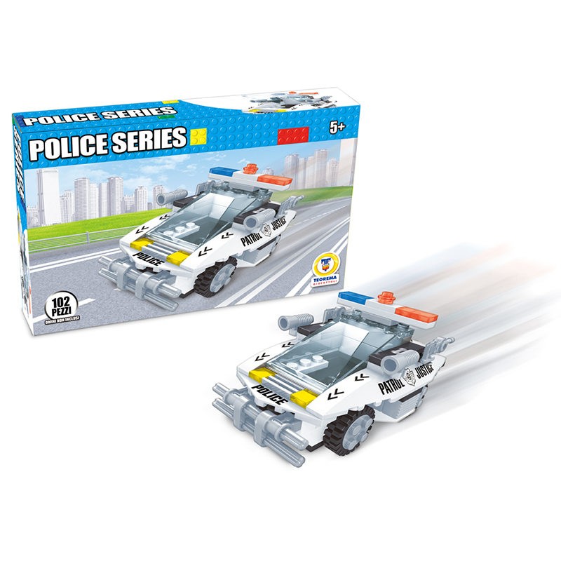 COSTRUZIONI CLICK CLACK POLICE 102 PZ