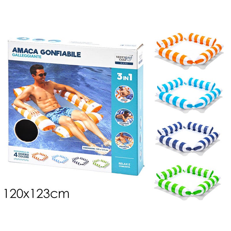 AMACA GONFIABILE GALLEGGIANTE