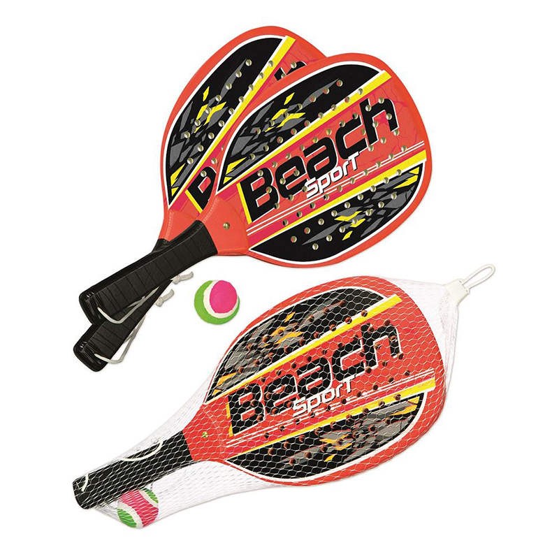 COPPIA RACCHETTE LEGNO 45X21 64 FORI 10MM