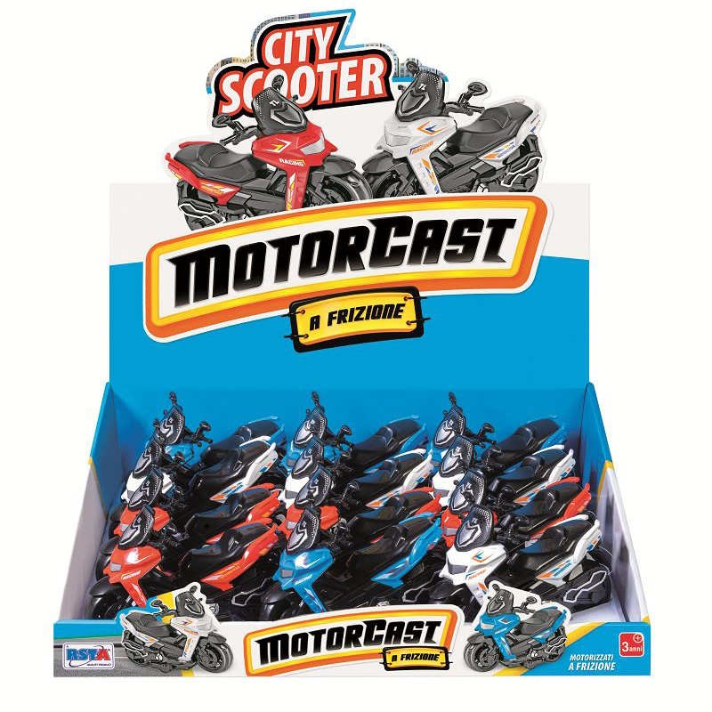 MOTORCAST MOTO CITY SCOOTER FRIZIONE