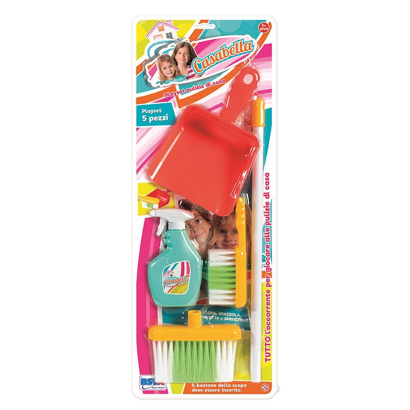 SET ACCESSORI PULIZIE CASA IN BLISTER