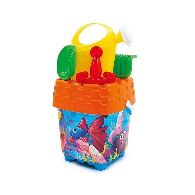 SECCHIELLO CASTELLO CM 18 ACQUARIO CON INNAFFIATOIO