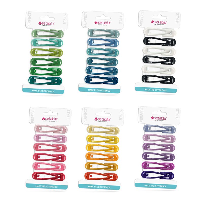 CLIC CLAC CLASSICO 12 PZ VARI COLORI CON CAVALLOTTO