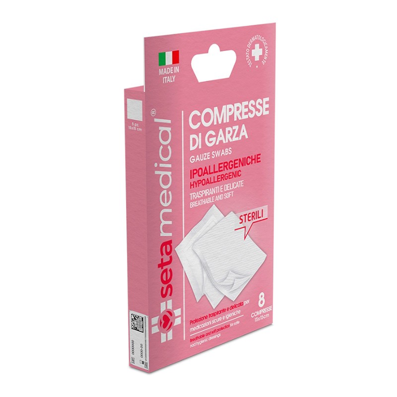 COMPRESSE DI GARZA 8 PZ