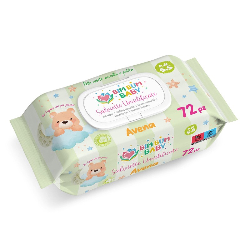 SALVIETTE BABY AVENA 72 PZ
