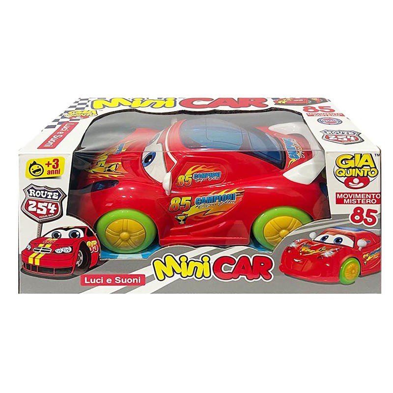 MINICAR LUCI E SUONI B/O MOVIMENTO