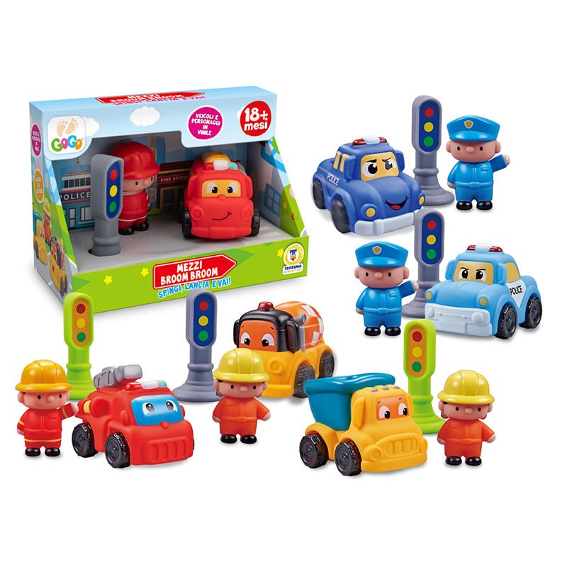 PLAYSET BRUM BRUM 6 MODELLI