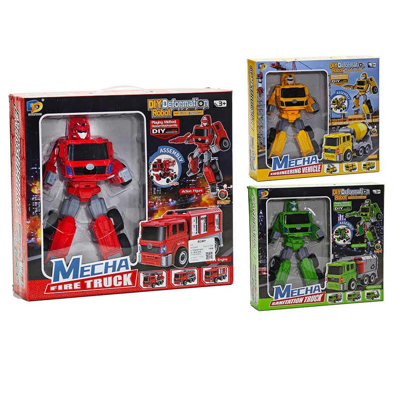ROBOT TRASFORMABILE TRY-ME 3ASS