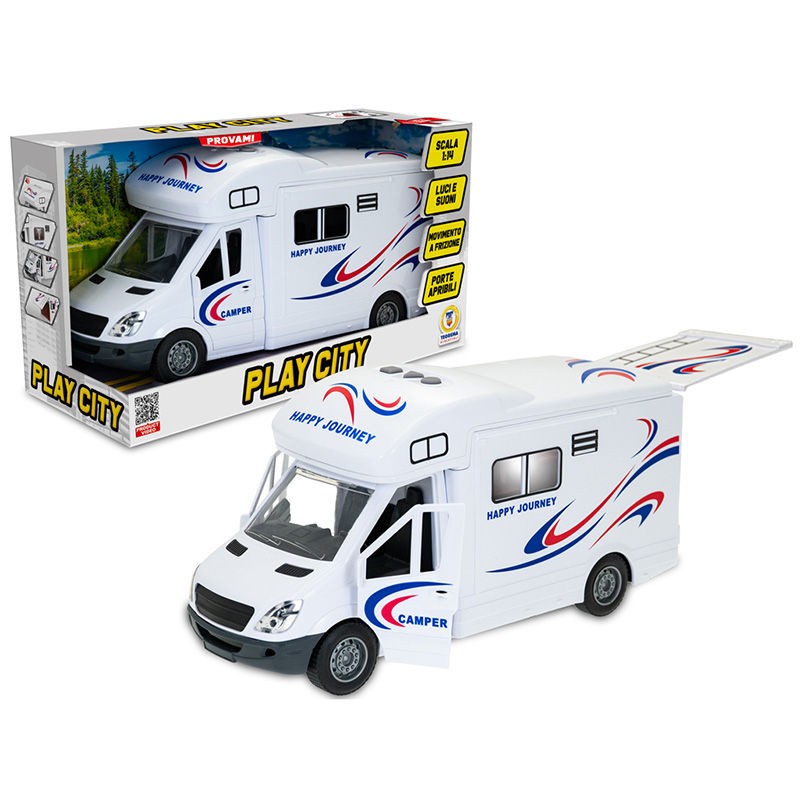 CAMPER VAN SCALA 1:14 LUCI E SUONI