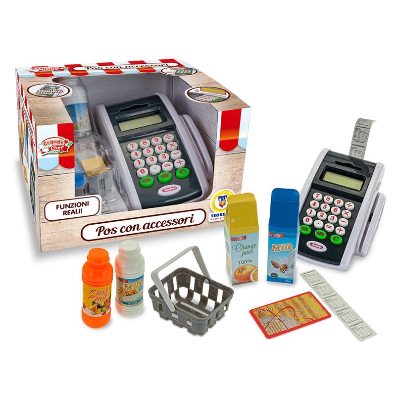 POS CON ACCESSORI E FUNZIONI REALI