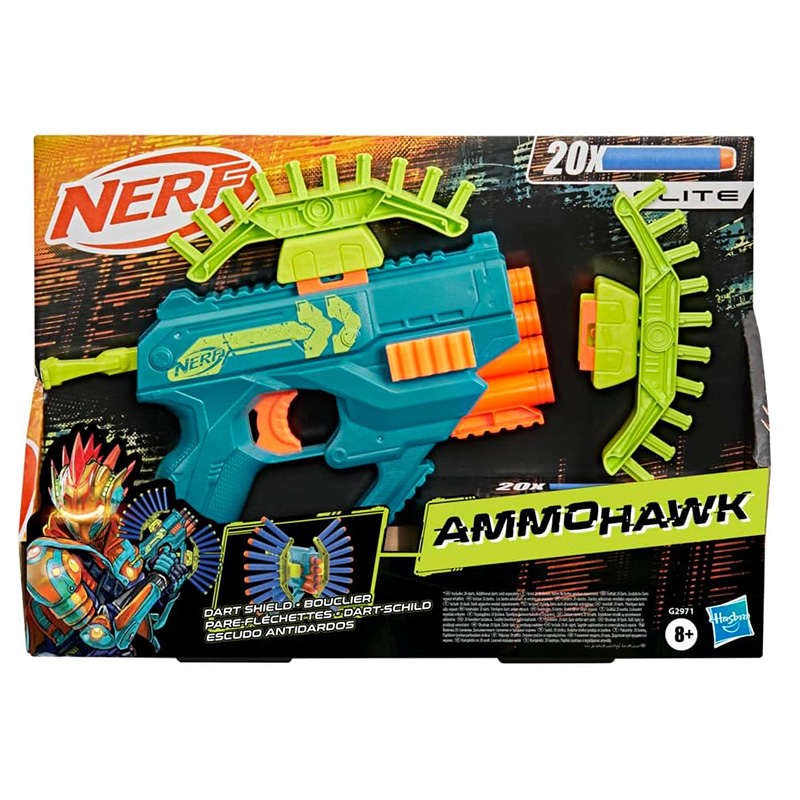 NERF REBEL OPS AMMOHAWK HASBRO