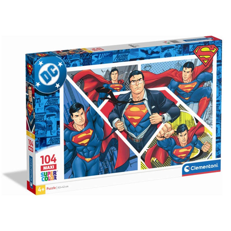 PUZZLE 104 MAXI SUPERMAN CLEMENTONI