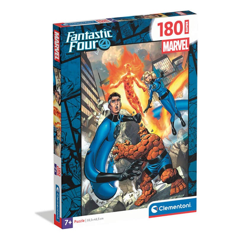 PUZZLE 180 SUPER FANTASTIC 4 CLEMENTONI