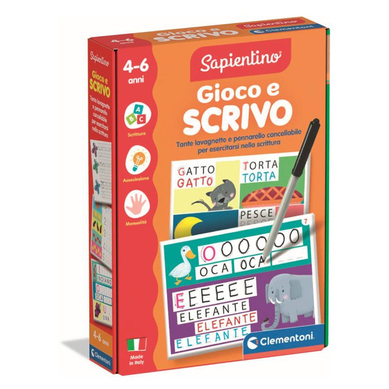 GIOCO E SCRIVO CLEMENTONI