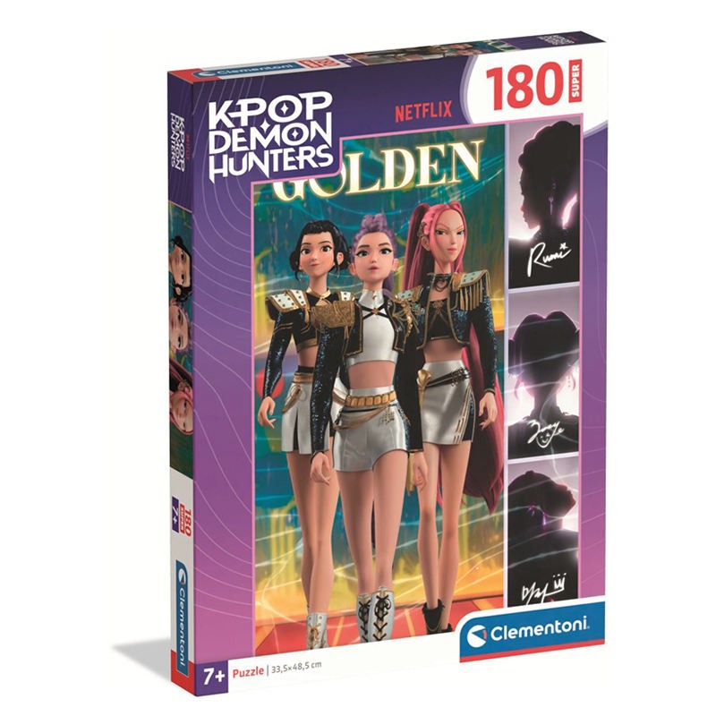 PUZZLE 180 SUPER KPOP DEMON HUNTERS CLEMENTONI