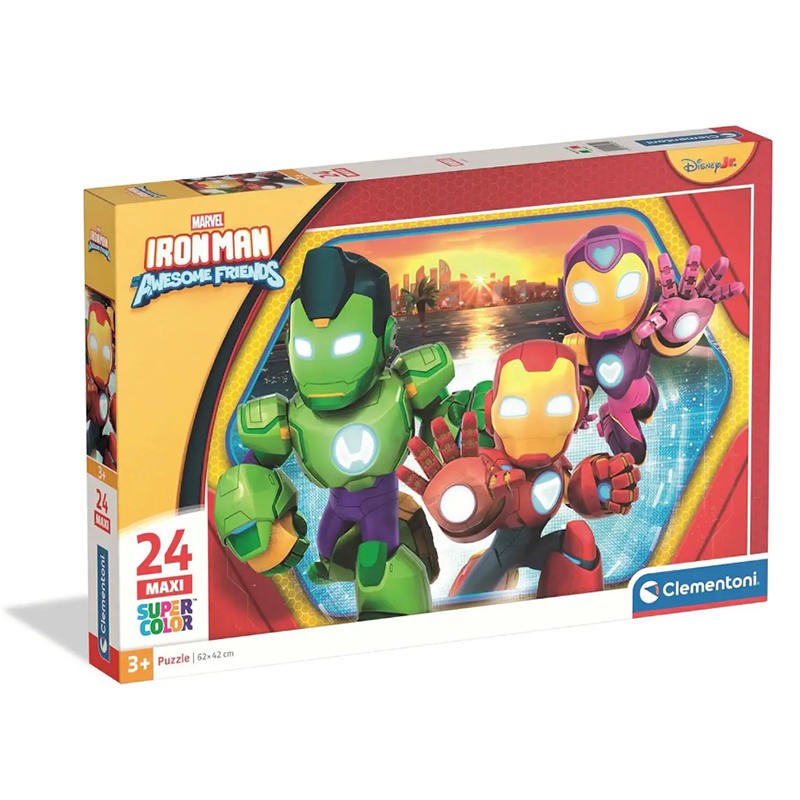 PUZZLE 24 MAXI IRONMAN AHAF CLEMENTONI