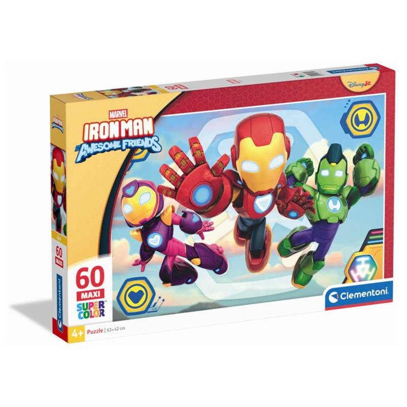 PUZZLE 60 MAXI IRONMAN AHAF CLEMENTONI
