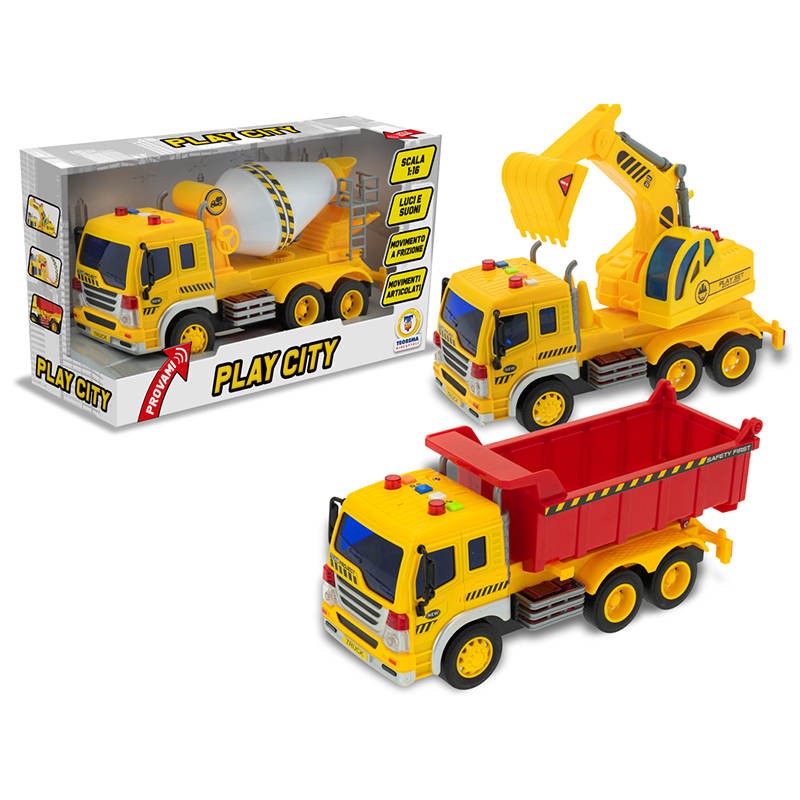 CAMION DA CANTIERE A BATTERIA
