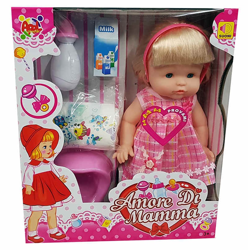 BAMBOLA CAROL BEVE E FA PIPI'