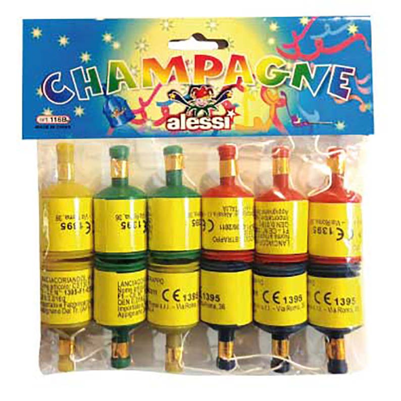 BOTTIGLIETTA LANCIA STELLE FILANTI 12 PZ