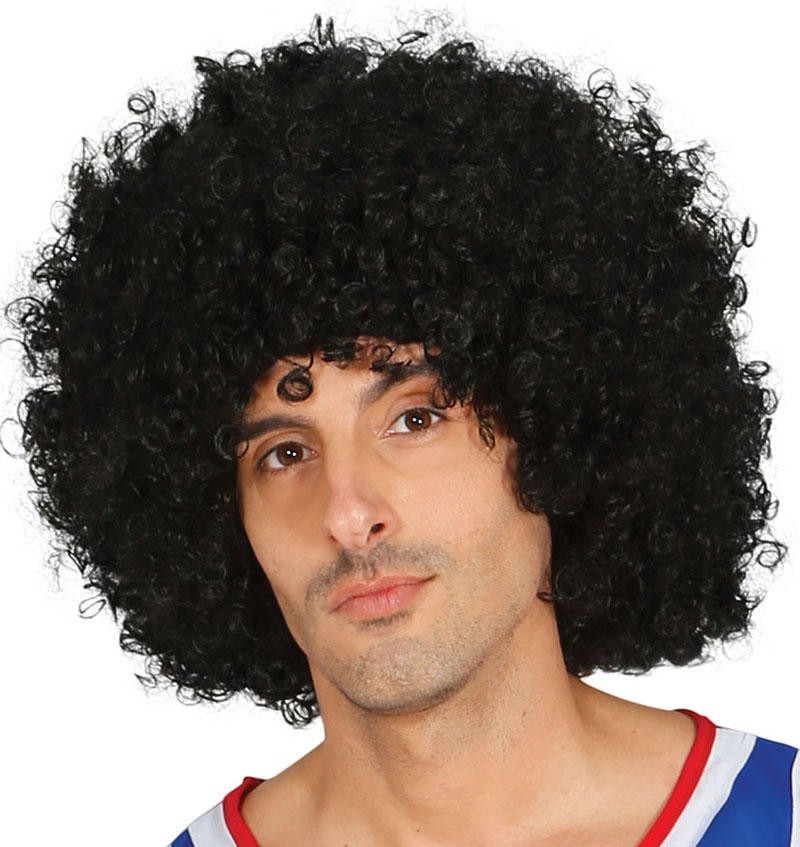 PARRUCCA RICCIA NERA GIGANTE